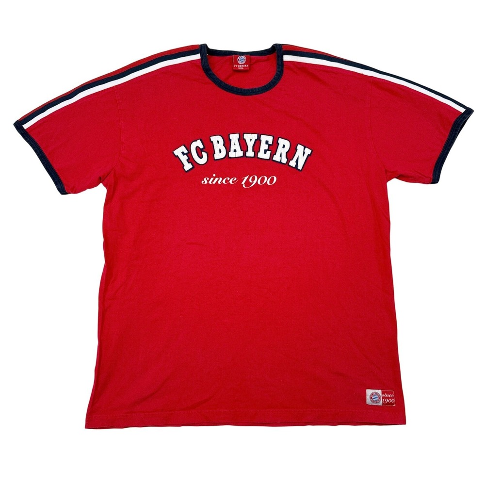 FC‎ Bayern Munich Soccer Shirt Men's Size XXL Red Football Champions League